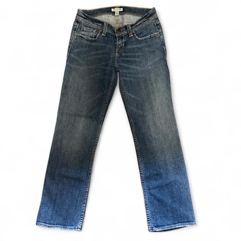Y2K Abercrombie & Fitch Women's Low Rise Bootcut Jeans Size 0 Medium Wash
